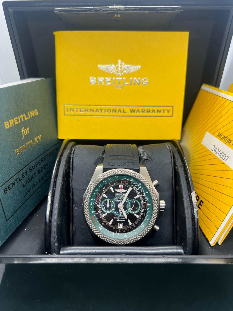 Breitling Bentley Supersports E2736536/BB37 Complete Set