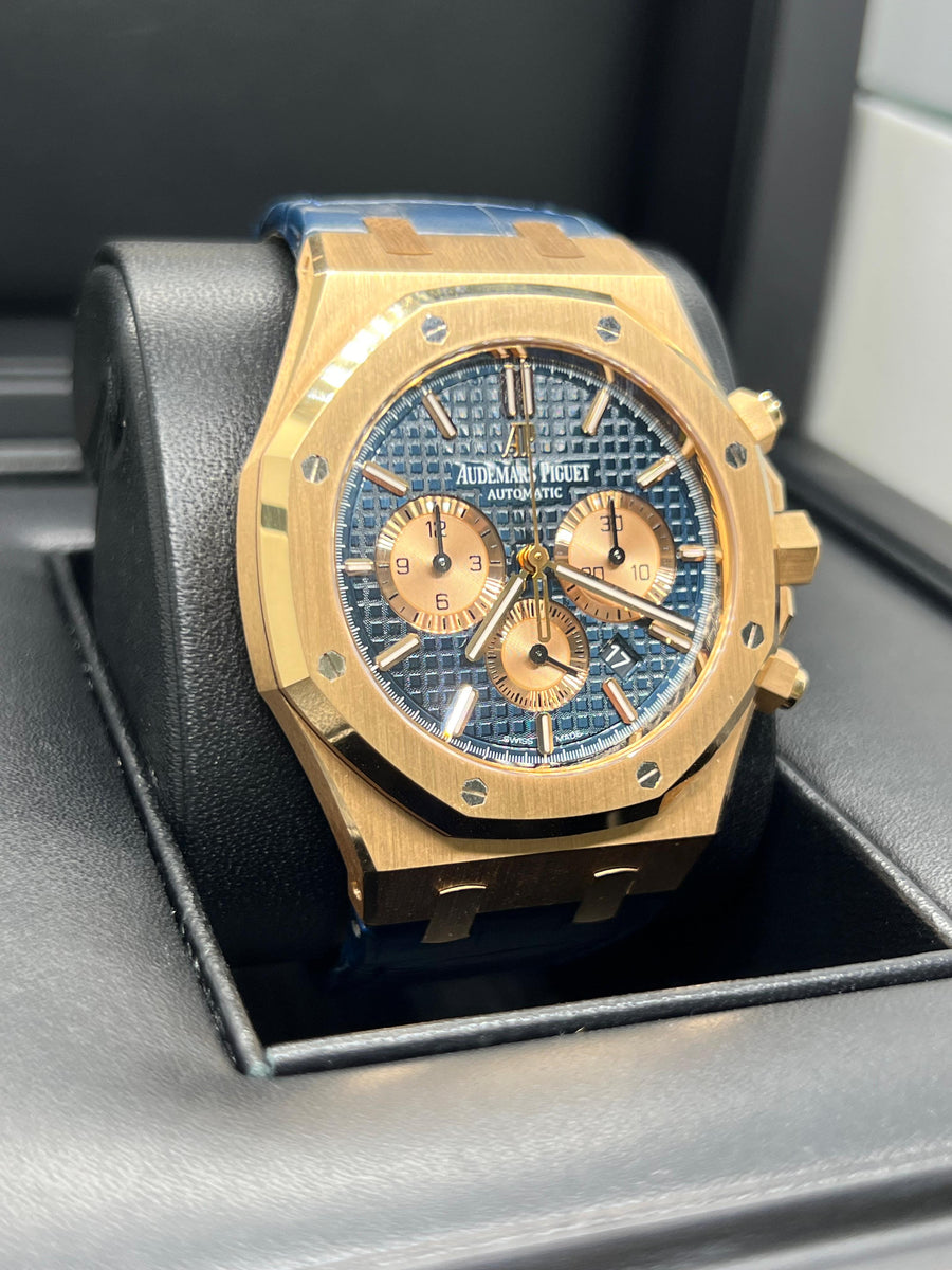 Audemars Piguet Royal Oak Chronograph 26331OR.OO.D315CR.01 Complete Set Dated 2018