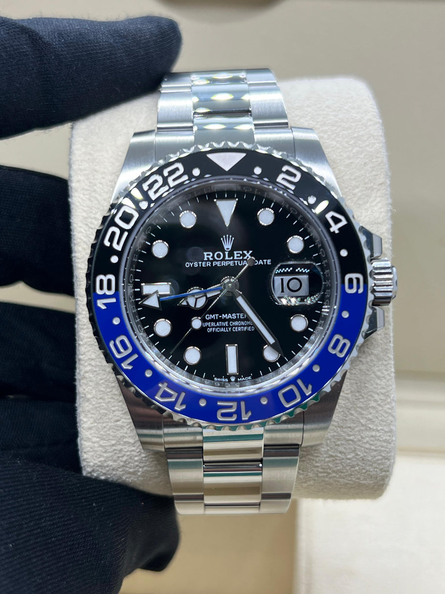 Rolex GMT Master II “Batman” 126710BLNR Complete Set Dated 2022