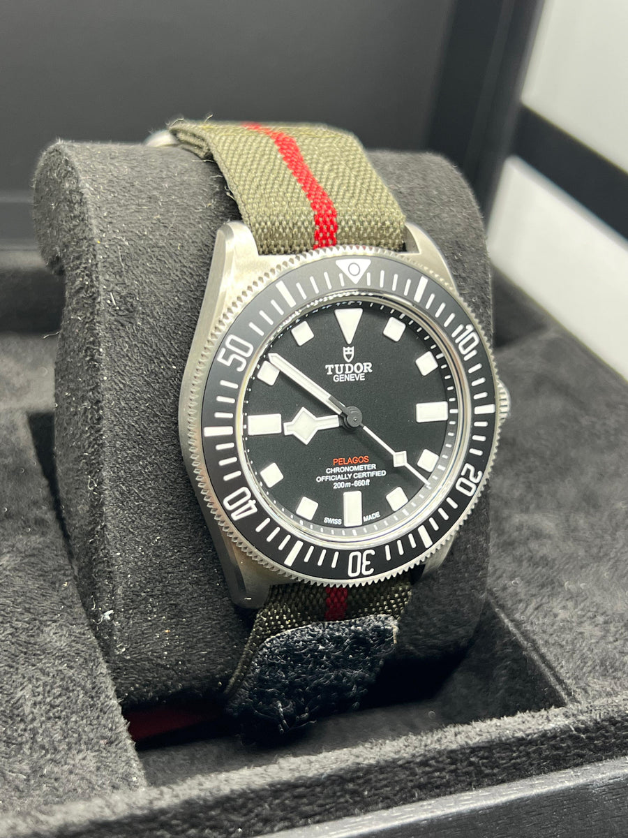 New/Unworn Tudor Pelagos FXD 25717N Complete Set Dated 12/2023