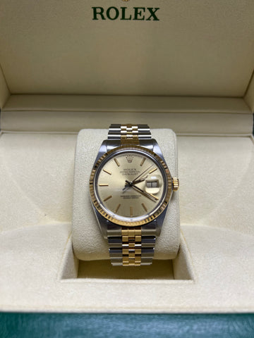 Pre Owned Rolex Datejust 36mm 16013 *AM Bracelet*