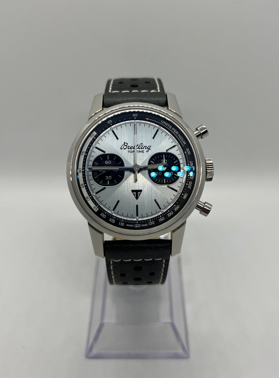Pre Owned Breitling Top Time Triumph A23311121C1X1 Complete Set