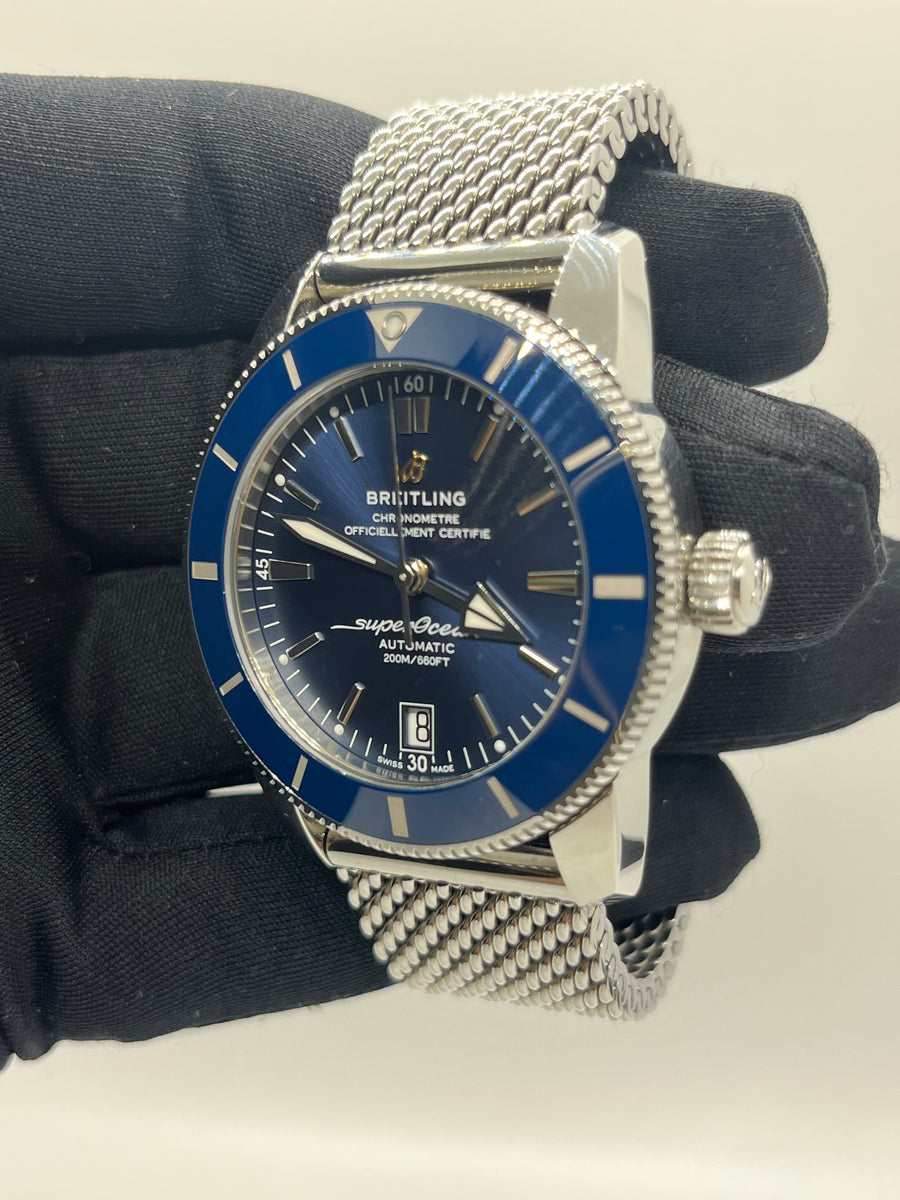 Preowned Breitling Super Ocean Heritage 42mm AB2010161C1A1 Full Set