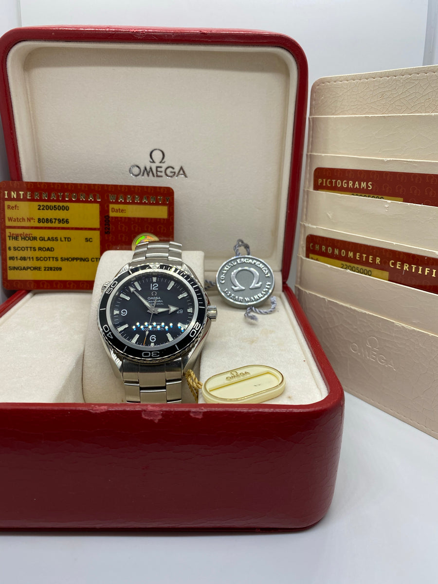 Omega Seamaster Planet Ocean 2200.50 45.5mm Box & Papers