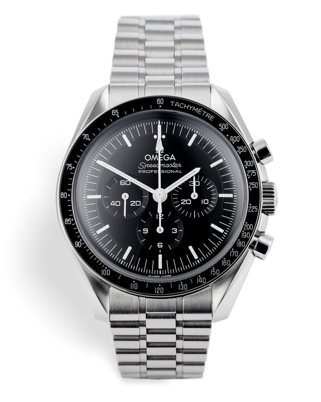 New/Unworn Omega Speedmaster Moonwatch Co-Axial Master Chronometer 310.30.42.50.01.001
