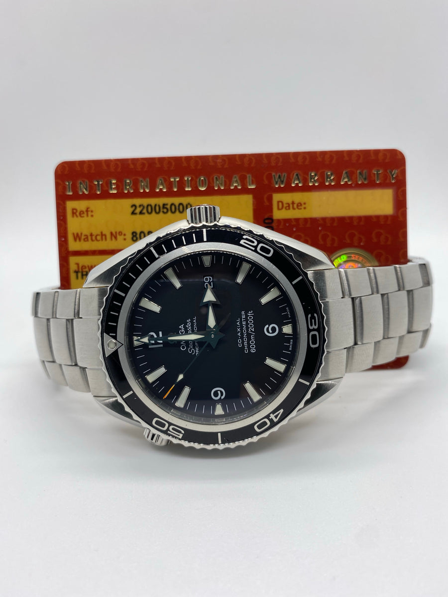 Omega Seamaster Planet Ocean 2200.50 45.5mm Box & Papers