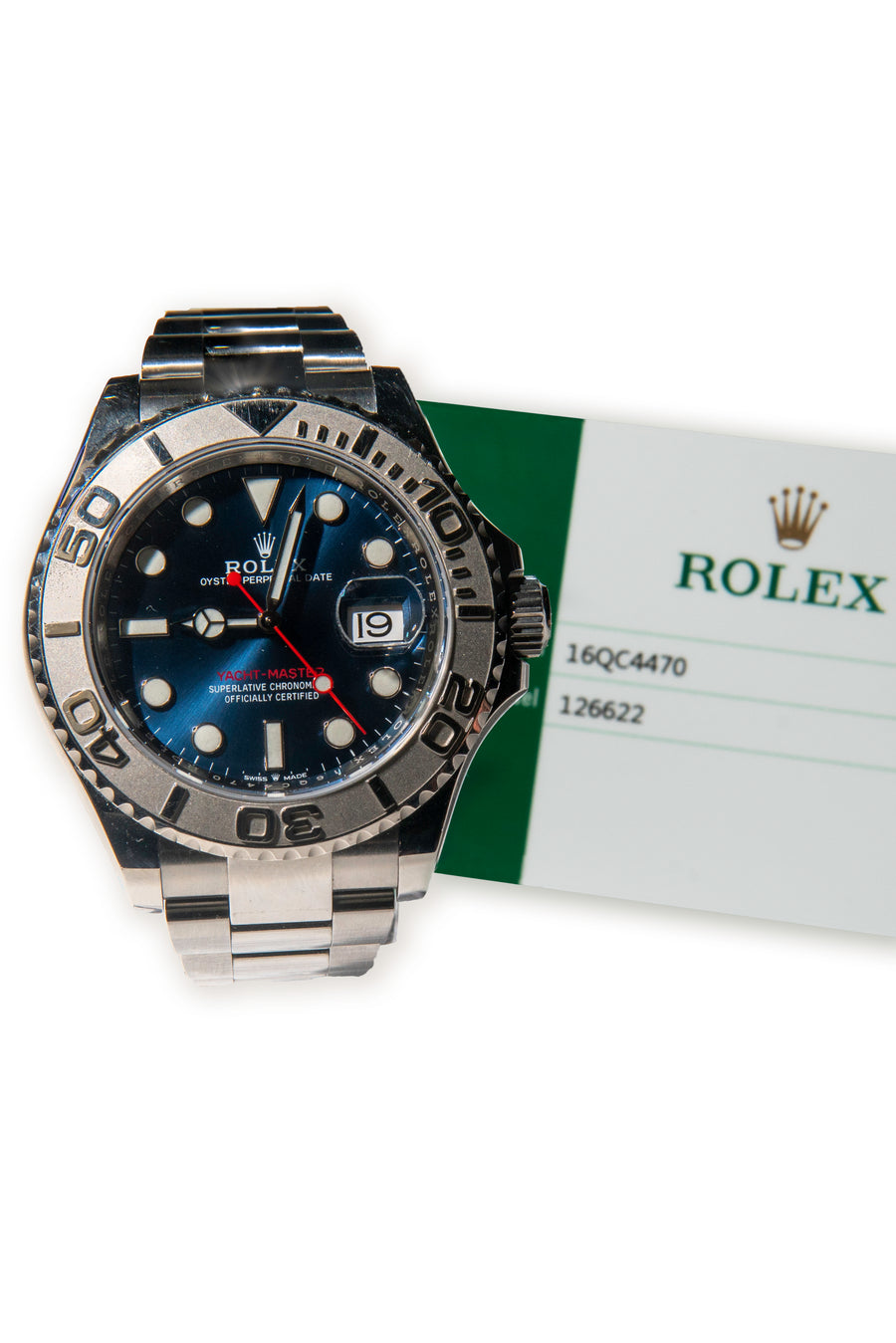 Rolex Yachtmaster Ref# 126622 with Warranty Card