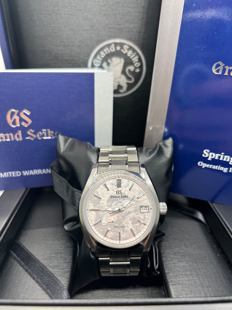 Grand Seiko Shinbun SBGA413 Box & Papers