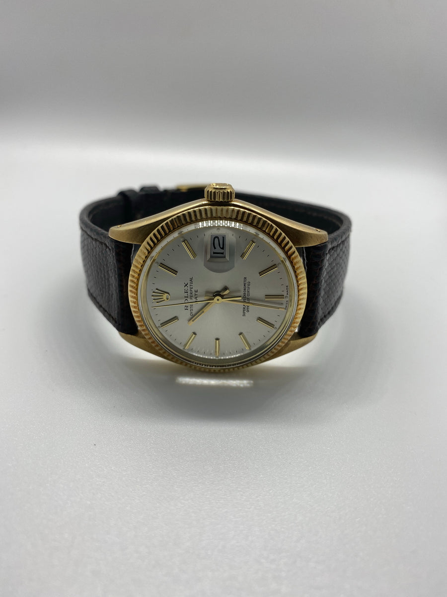 Rolex Oyster Perpetual Date 18k Yellow Gold Ref# 1503