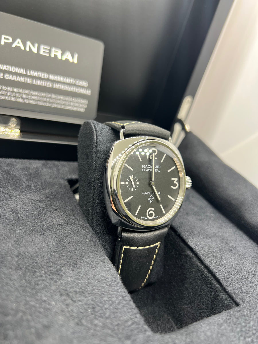 New Unworn Panerai Radiomir Black Seal PAM00754 BST Watches