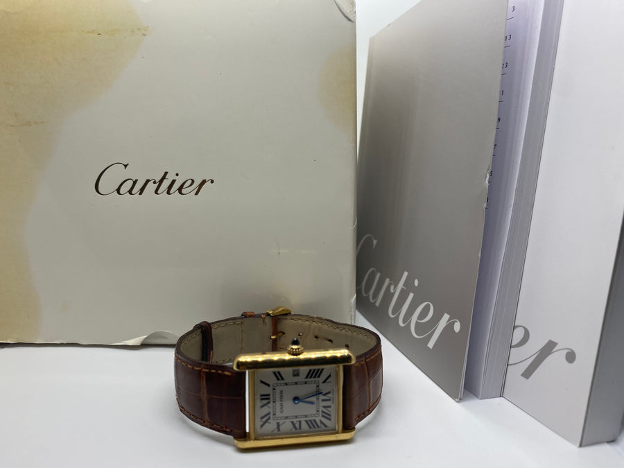 Cartier Tank Louis Box & Boocklets Ref#W1529756
